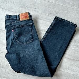 Levi’s 505 straight leg medium was size 38 x 34 long classic workwear western